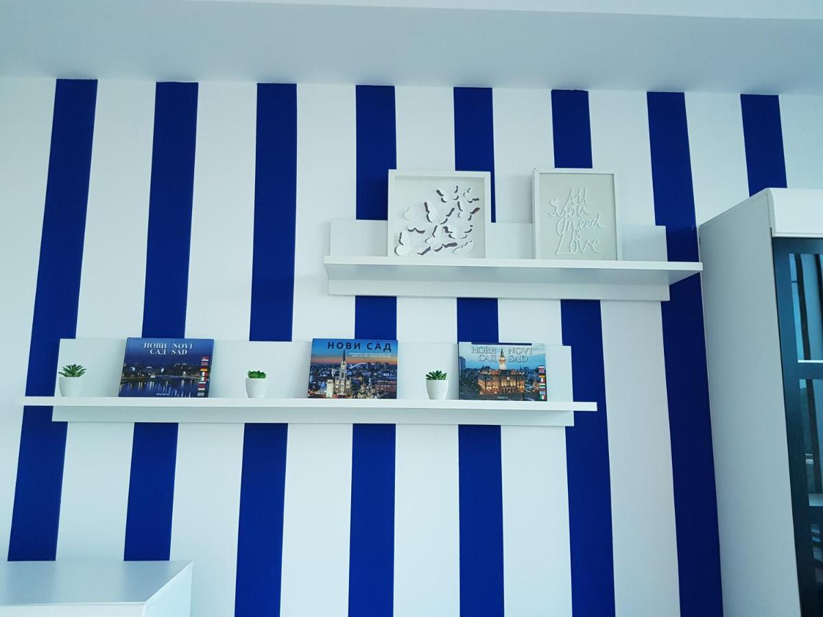 Central Apartment With 24-7 Building Security Novi Sad Luaran gambar